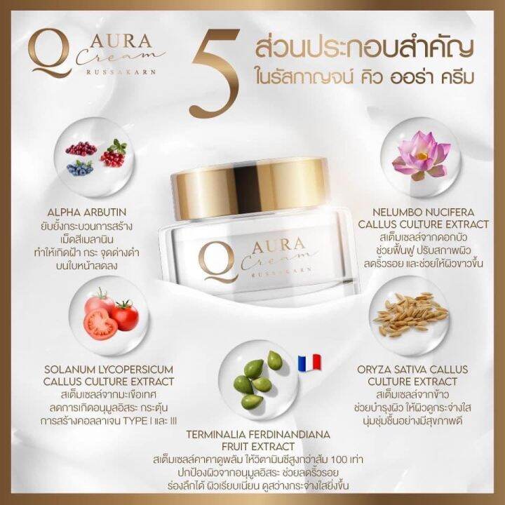 q-aura-ครีมคิว-ออร่า-q-aura-cream-ครีมบำรุงผิวหน้าใส-สูตรเข้มข้น-เช้า-เย็น-สลาย-ฝ้า-กระ-ริ้วรอย