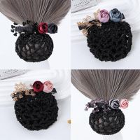 Korean version of the new professional head flower stewardess nurse fresh hair curler simple temperament invisible spring clip, exquisite hair accessories