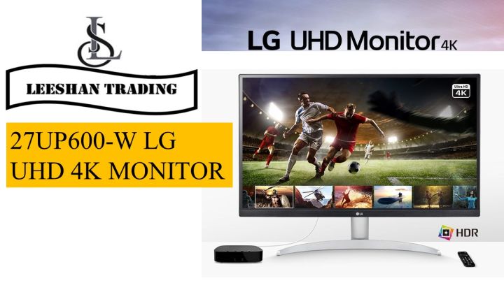 Nextday delivery] LG 27UP600-W Class 4K Ultra HD IPS LED Monitor