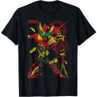 Anime Kamen Rider graphic cotton T-shirt for men