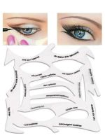 2pcsQuick Make-Up Stencils eyeliner eyebrows eye shadow A makeup tool with a variety of shapes