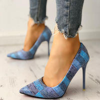 SARAIRIS Big Size 34-42 New Fashion Ladies Sexy Thin High Heels Pumps Pointed Toe Mixed Colors Pumps Women Party Shoes Woman