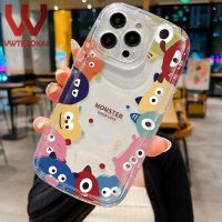 เคสซิลิโคนกันกระแทกฝาหลังสำหรับ VIVO Y50 Y30 Y30i Y51A T1 Y75 5G Y35 Y16 Y02S Y22 Y22S Y51 Y31ลายการ์ตูนน่ารักสดใสเคสสบู่มอนสเตอร์กันกระแทก