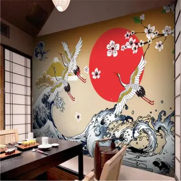 Shop Japanese Mural Wallpaper 3d with great discounts and prices online -  Feb 2024