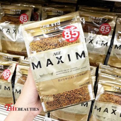 ❤️พร้อมส่ง❤️  Japan AGF Maxim Instant Coffee 170g. 🥛  🍵  🇯🇵 นำเข้าจากญี่ปุ่น 🇯🇵 ครีมสด กาแฟ นม ชา ชาเขียว ชานม โกโก้ กาแฟญี่ปุ่น  กาแฟคั่ว 🔥🔥🔥