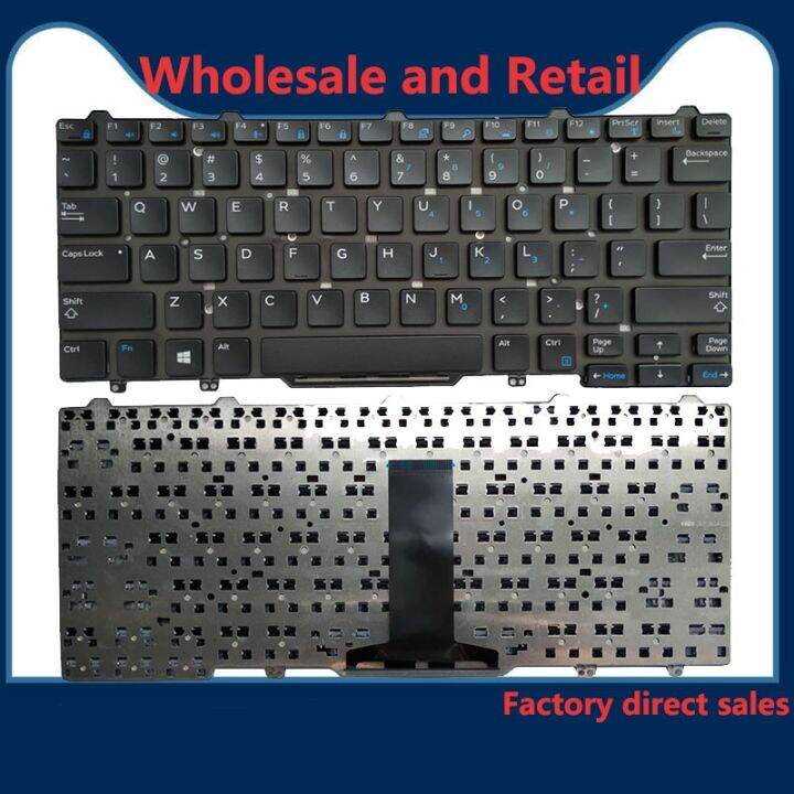 Dell Latitude 3340 3350 5490 5480 E3340 E5450 E7450 E5470 E7470 Us Layout Laptop Keyboard O 7488