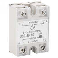 SSR-25 DD 25A 5-220VDC Solid State Relay สำหรับระบบอัตโนมัติอุตสาหกรรมกระบวนการ