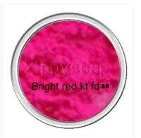 สีสะท้อนแสงชมพูสว่าง Bright Red  KT-FD28 ขนาด 50 g. รหัส 003238  สีติดทน สีละลายน้ำมัน สีใส่สบู่  โลชั่น  สีเครื่องสำอางค์