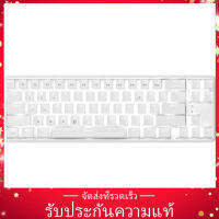 ~ Ajazz K680T แป้นพิมพ์มีสายและ Bt Dual - Mode 68 คีย์สีขาวและสีแดง Sw