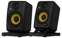 KRK GoAux 3 (คู่/Pair)*ของแท้รับประกัน 1ปี* Portable Studio Monitor 3", สตูดิโอมอนิเตอร์ ฟรี!!ขาตั้งลำโพง,กระเป๋า,สายสัญญาณ