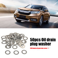 Aluminum Engine Oil Drain Plug Crush Gasket Washers Seals for Honda Car Engine Oil Pan Gaskets Part Accessories