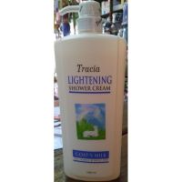 Tracia Lightening Shower Cream Goats Milk 1000ml.