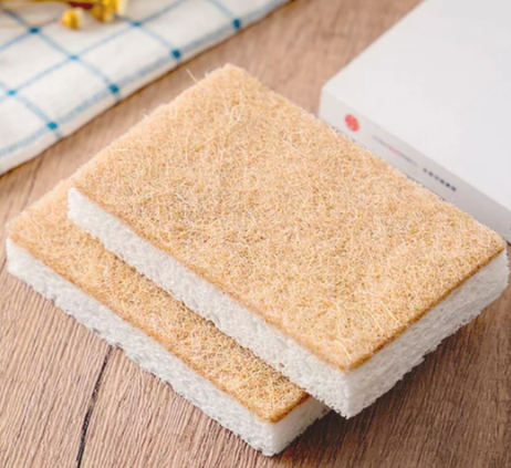 1pc Natural Sponges Non Scratch Scrub Sponge For Kitchen