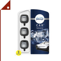 Febreze : FBZ CARPNI-3* น้ำหอมปรับอากาศในรถยนต์ Car Air Fresheners Platinum Ice Scent