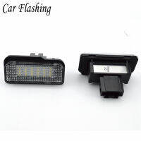 Canbus ไฟ LED สีขาวป้ายทะเบียนสำหรับ Benz E-Class W211 S211 CLS-Class W219 C-Class S203 SLK-Class R171