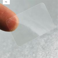 【cw】 1000pcs 30x10mm Rectangle Adhesive Label Sticker Transparent Paste