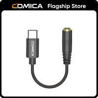 Comica CVM-SPX-UC อะแดปเตอร์ Kabel Sound ขนาดเล็ก3.5มม. สำหรับสายออดิโอต่อกับ USB-C สายอะแดปเตอร์เสียงสำหรับไมโครโฟน