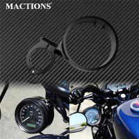 รถจักรยานยนต์ Speedometer แหวนด้านข้าง Mount Relocator cket Clamp 39มม. สีดำสำหรับ Harley Sportster XL 1993-2019 Dyna 1993-2005