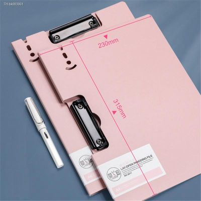 ㍿❀❂ A4 File Folder Clipboard Writing Pad Memo Clip Board Document Bag Exam Paper Storage Organizer School Supplies Office Stationary