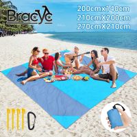 Waterproof Beach Mat Extra Large Outdoor Camping Mat Blanket Folding Sand Free Pocket Mattress Portable Lightweight Picnic Mat Sleeping Pads