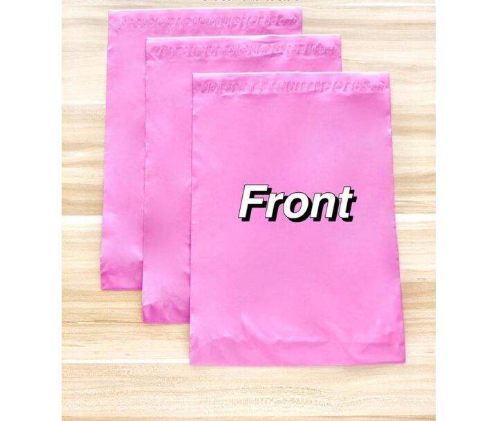 Pink Courier Bag with Pocket Flyers Courier Parcel Bag Beg Kurier