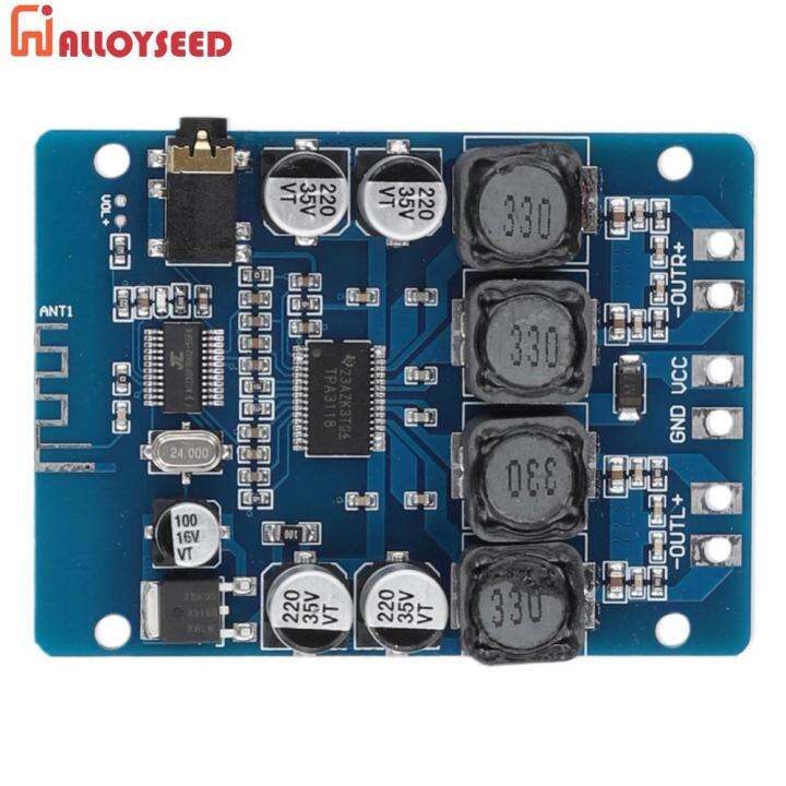 XH-M314 Mini Stereo Audio Digital Power Amplificador DC 12-28V TPA3118