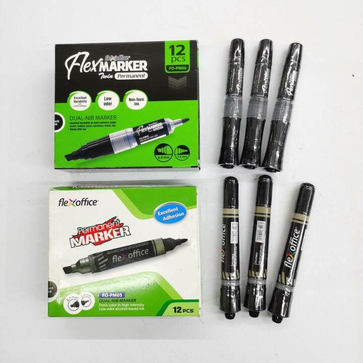 flexoffice refillable permanent marker/pay pc Lazada PH