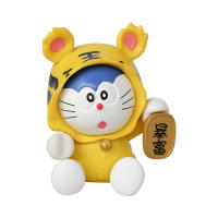 อะนิเมะโดราเอมอนรวย Ding Dong Cat Blue Fatty Model Toy Handmand Desktop Decoration Doll