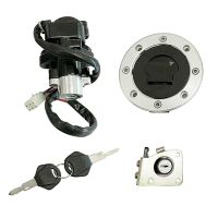 Motorcycle Ignition Switch Fuel Gas Cap Seat Lock Key Kit for Suzuki SV650 Vstorm 1000 DL1000 GSXR600 GSXR750 GSXR1000 GSX1400 Other Transmission Part