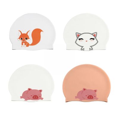 【CW】 Swim Pool Hat Sporty Ultrathin Bathing Caps Ear Silicone Diving for Adults E3E0