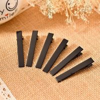 10pc/20pcs Black Prong Metal Alligator Hair Clips Hairpins DIY Barrette 32mm/45mm/55mm/75mm For Hair Style Tool Hair Accessories