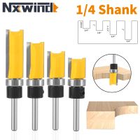 【DT】hot！ NXWIND 6.35MM 1/4 SHANK Cover 3/4 Pattern Router Bit  Woodworking Milling Cutter Wood Tools