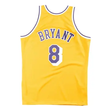 MAMBA LAKERS JERSEY 8/24 BLACK MENS 4XL, STITCHED NAME/NUMBERS