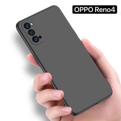 ส่งจากกรุงเทพ เก็บเงินปลายทาง เคสโทรศัพท์ต้านเชื้อแบคทีเรีย Case OPPO Reno4 เคสโทรศัพท์ ออฟโบ้ เคส Oppo reno4 เคสนิ่ม tpu เคสสีดํา เคสซิลิโคน สวยและบาง