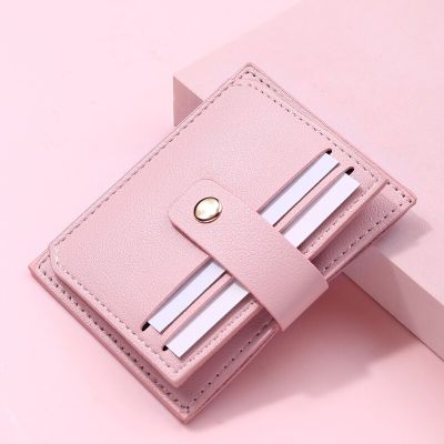 2022 New Womens Wallet Short Coin Purse Fashion PU Leather Multi-card Bit Card Holder Mini Clutch for Girl Card Holders