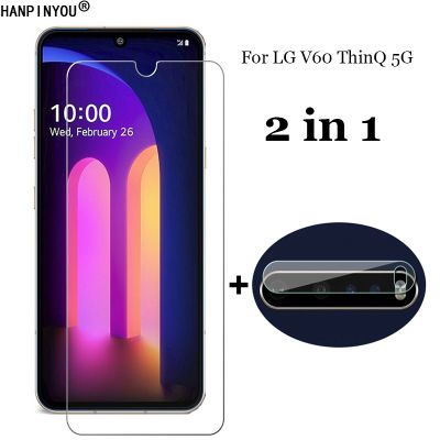 2-in-1 Tempered Glass For LG V60 ThinQ 5G 6.8 quot; Camera Lens Protection Film Front Screen protector