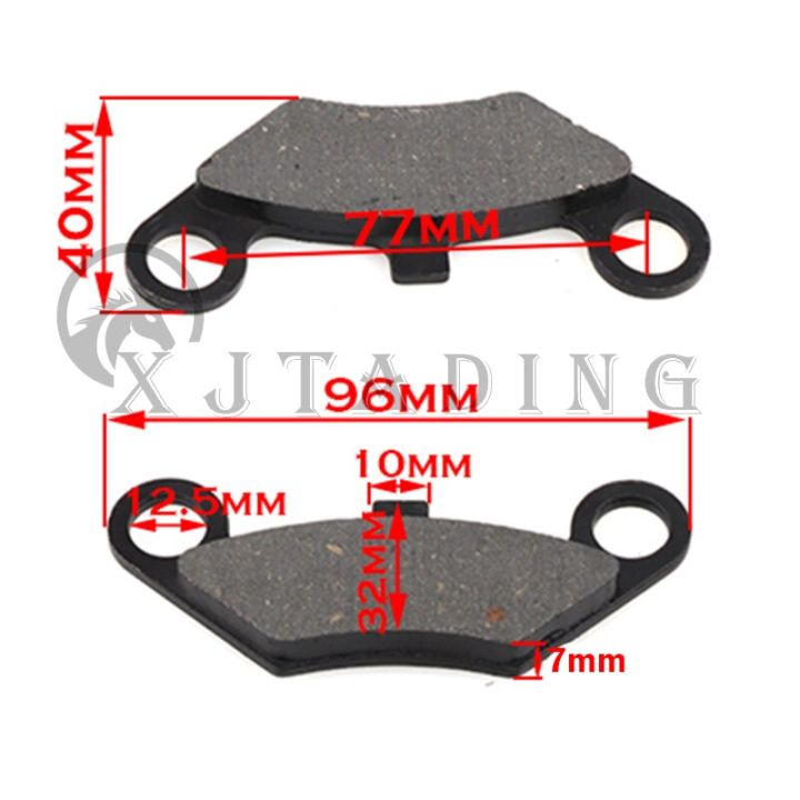 6คู่-12ชิ้นแผ่นรองเบรคหน้ารถจักรยานยนต์สำหรับ-cfmoto-cf500-cf600-x5-x6-x8รถ-atv-utv-buggy-4x-4รถควอดไบค์ส่วน