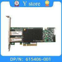 Y Store NC552SFP พอร์ตคู่10GB 2 AT118A ของแท้สำหรับ HP 615406-001 614201-001 Oce1110 10G การ์ดเน็ตเวิร์กไฟเบอร์ออปติกจัดส่งเร็ว