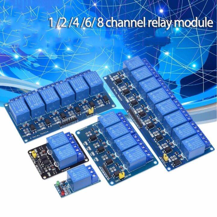 RJZ28 For Arduino 240V 2A Low Level 1/2/4/6/8 Channel Resistive Fuse ...