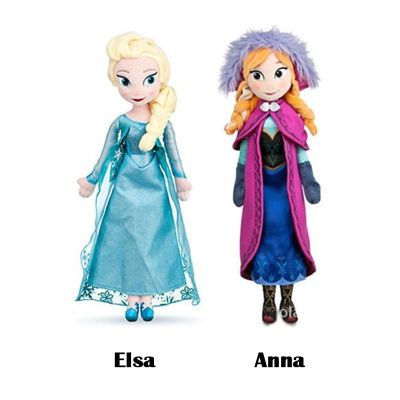 【Ready Stock】 Frozen Princess &amp; Anna Princess ตุ๊กตาของเล่นสําหรับเด็ก