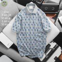 ?เสื้อคอปกแขนสั้นพิมพ์ลาย มี 4 สี ไซร์ S-M-L-XL-2XL (Smart 100%)