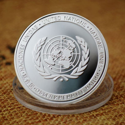 United Nations Peace Keeping Operationsสะสมเงินชุบของที่ระลึกเหรียญสร้างสรรค์ของขวัญคอลเลกชันเหรียญที่ระลึก-kdddd