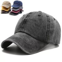 Vintage Washed Cotton Baseball Cap Casual Unisex Sun Hats For Women Men Spring Summer Cowboy Snapback Caps Kpop GorraS Hat Visor