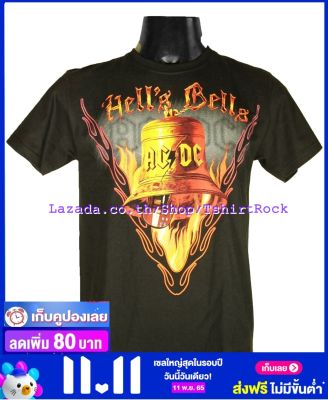 เสื้อวง AC/DC เอซี/ดีซี ไซส์ยุโรป เสื้อยืดวงดนตรีร็อค เสื้อร็อค  ADC912 มีปลายทาง