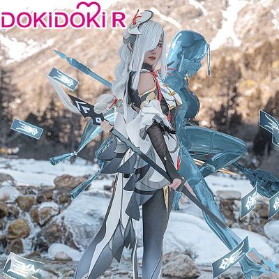 Shenhe Cloud Retainer Cosplay Game Genshin Impact Cosplay Costume DokiDoki-R Genshin Impact Cosplay Shen He Sexy Version