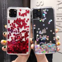 Glitter Love Heart Sequins Phone Heart Quicksand Phone Case 7 - Phone Case Iphone - Aliexpress