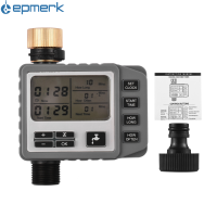 [electronicshop]Sprinkler Timer Digital Hose End Irrigation Timer Programmable Outdoor Manual/ ระบบรดน้ำอัตโนมัติสำหรับสวนระเบียงสนามหญ้าสนามหญ้า