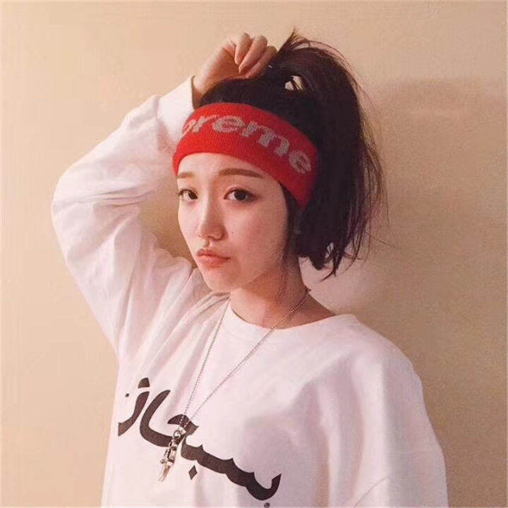 Supreme hair band FLEECE Lined Headband for men and women headband