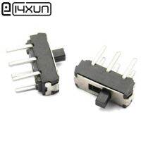 EClyxun 5pcs MSS22D18 MINI Miniature DIP Slide Switch 2P2T 6Pin for DIY Toggle Switchs Electronic Accessories