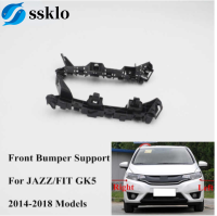 (Ssklo) ขายึดกันชนหน้า/กันชนหน้ารองรับสำหรับ HONDA FIT JAZZ GK5 2015 2016 2017 71198-T5A-000 71193-T5A-000